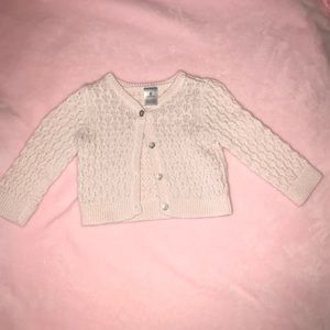 Baby girl cardigan sweater